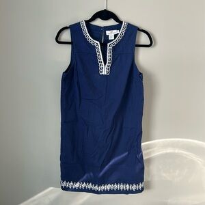 Vineyard vines navy nautical small dress small blue